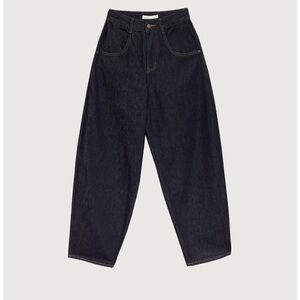 OAK + FORT Women's Dark Blue Jeans